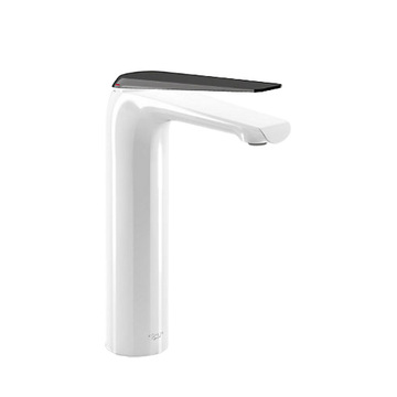 〝KOHLER 促銷商品〞<br>K-97347T-B4-WBL<br>Avid 單槍高腳臉盆龍頭<br> (霧黑白)示意圖