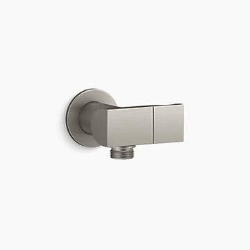 KOHLER<br>K-98354T-BN<br>Exhale<br>掛牆式花灑支架<br>(羅曼銀)可直接供水示意圖