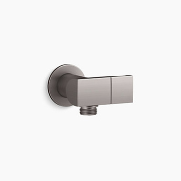 KOHLER<br>K-98354T-BRT<br>Exhale<br>掛牆式花灑支架<br>(幻境銀)可直接供水示意圖