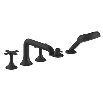 KOHLER<br>K-EX27114T-3-BL<br>Occasion 五孔缸上型龍頭<br>(霧黑)示意圖