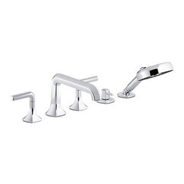 KOHLER<br>K-EX27114T-4-CP<br>Occasion 五孔缸上型龍頭<br>(鉻色)示意圖