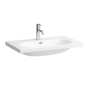 LAUFEN 81608.7<br>LUA 掛壁式面盆<br>(80x46cm)示意圖