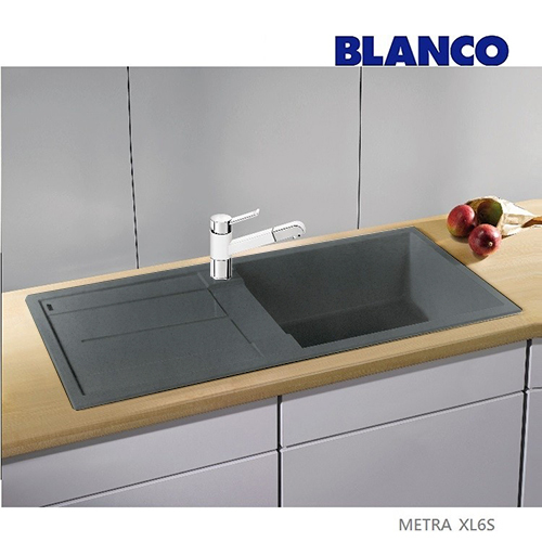 BLANCO METRA XL 6S<br>515135 廚用花崗岩水槽<br> (灰色/ 100x50 cm)示意圖