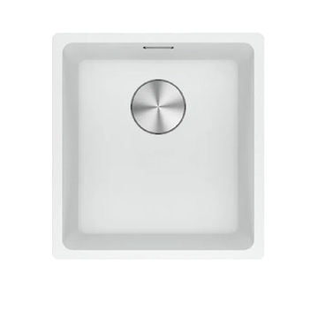 FRANKE <br>MRG 610-37<br>花崗岩水槽 (珍珠白)<br>(44 x 41 cm)示意圖