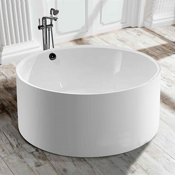 XYK201 <br>壓克力獨立式浴缸<br> (140x140cm)示意圖