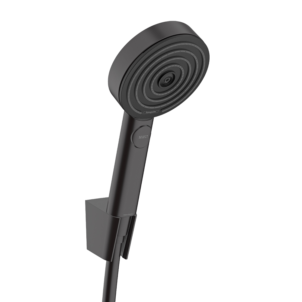 Hansgrohe 24303670<br>Pulsify Select S<br>三段式蓮蓬頭組<br>(含160公分軟管/霧黑)示意圖