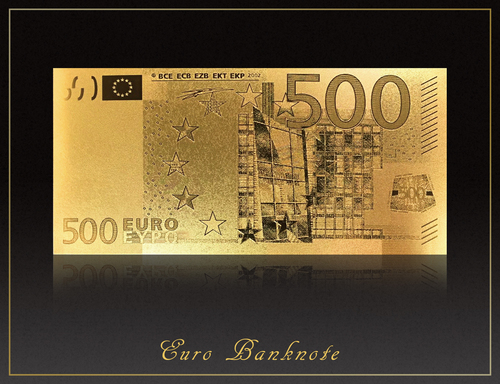 黃金鈔-歐元示意圖