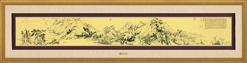 極品-富春山居圖示意圖