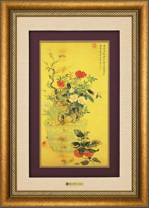 典藏－歲朝麗景示意圖