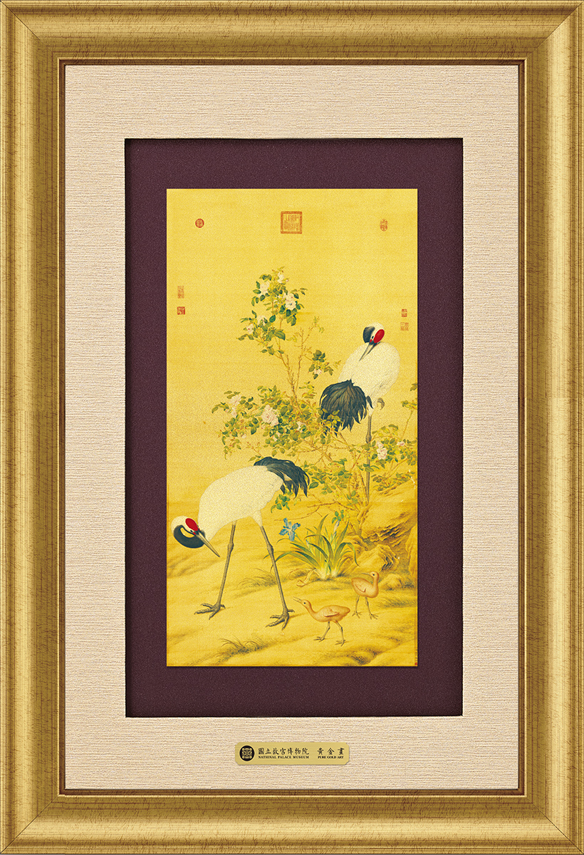 富貴W－花陰雙鶴示意圖