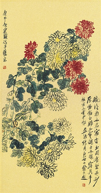 秋菊畫心