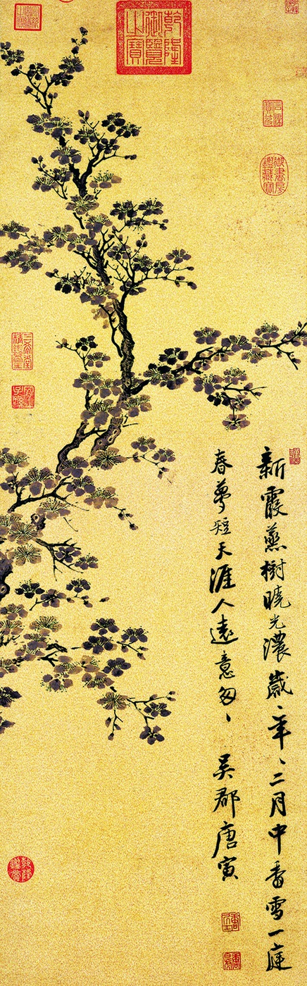 杏花畫心