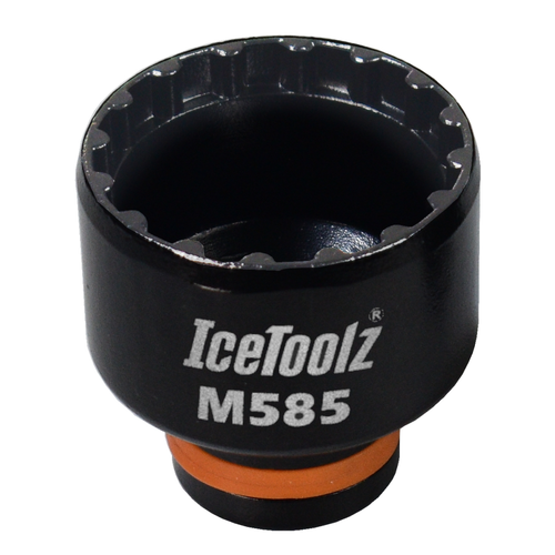 M585 Chainring Mounting Tool,示意圖