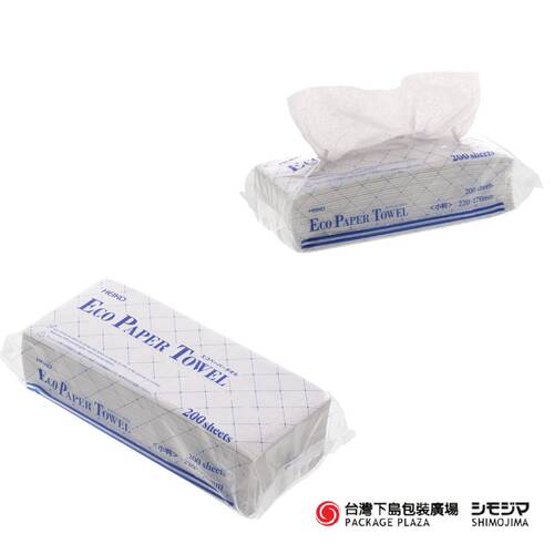 環保紙巾 小 單張 1包 (２００入)示意圖