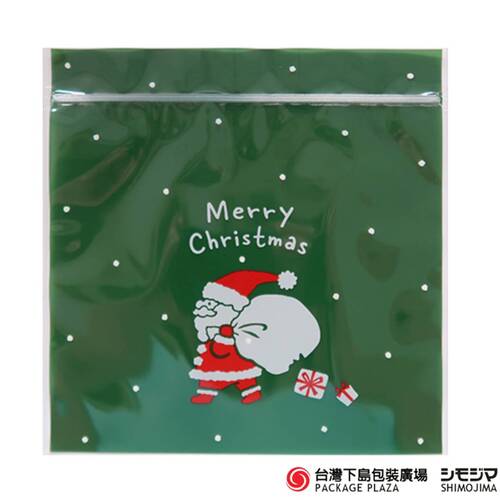 聖誕節夾鏈袋) XP069 / 綠 / 5入示意圖