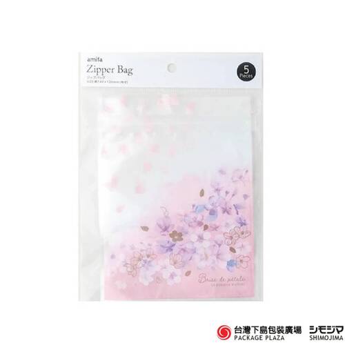 夾鏈袋) 櫻花瓣 / 5入 (粉色)示意圖