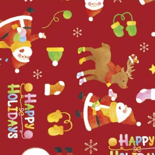 聖誕包裝紙 ) 半才 49-3049 / 50枚示意圖