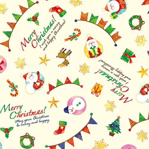 聖誕包裝紙/Happy flag /50枚示意圖