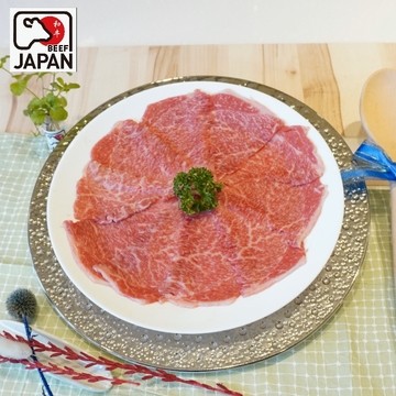 A5櫻花和牛肉片示意圖