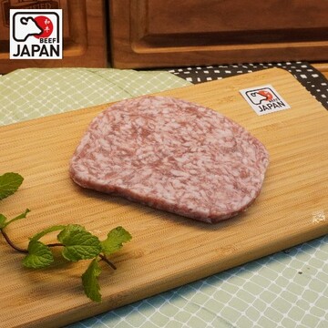 日本和牛漢堡示意圖