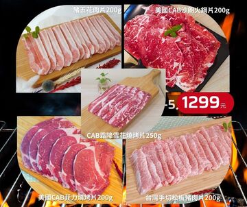 經濟烤肉組示意圖