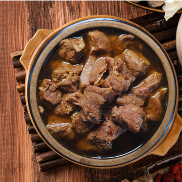 紅燒牛肉爐示意圖