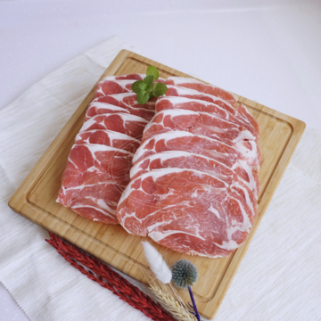 嫩肩小羊肉片示意圖
