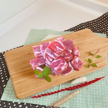 紐西蘭小羊肉塊示意圖