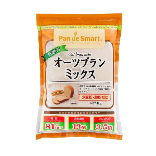 Pan de Smart  低醣質 燕麥麩皮專用粉示意圖