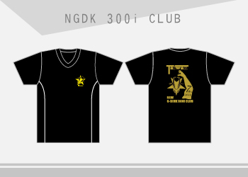 NGDK 300i CLUB-T恤社團團體制服訂製