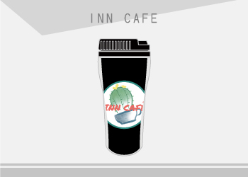 INN CAFE 廣告曲線杯
