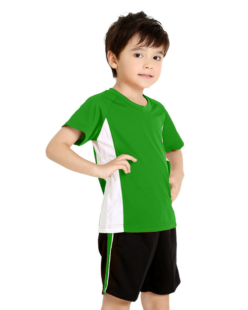 T恤訂製款幼兒園運動T-綠配白 <span>PCANK-THQ-B40</span>示意圖