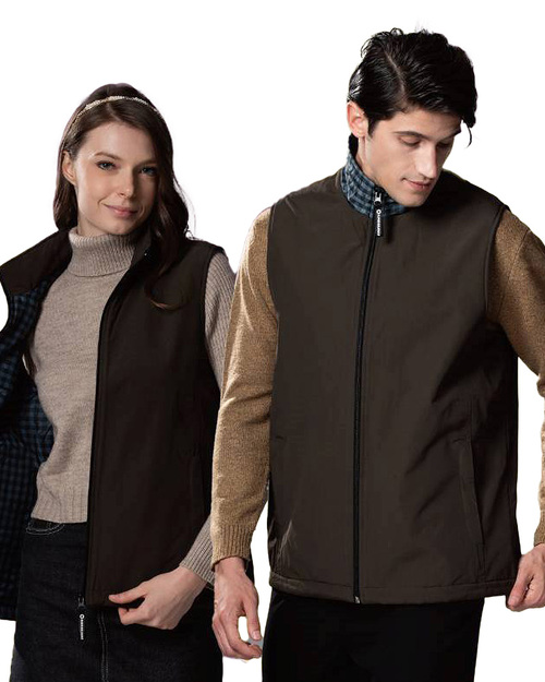 科技棉背心-棕色<span>99056A</span>示意圖