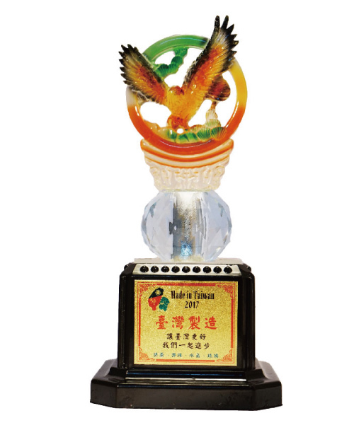 紀念獎座 水琉璃獎盃-鷹翔萬里<span>CPL-008</span>示意圖