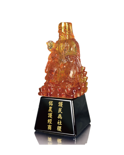 紀念獎座 琉璃獎座-土地公<span>F005-04</span>示意圖