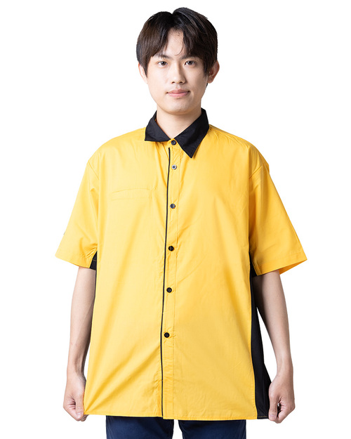 經理服短袖訂製款-黃配黑 <span>MAG-A29</span>示意圖