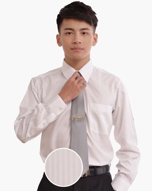 男襯衫 長袖襯衫 短袖襯衫 白底暗紋  <span> PA-801 ＃P.48</span>示意圖