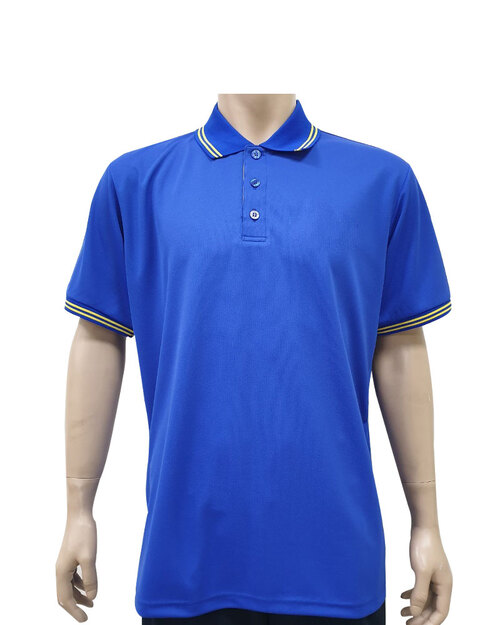 POLO衫訂製中性短袖束口-寶藍 <span>PCANB-P11-00473</span>示意圖