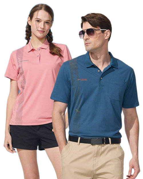 休閒POLO-冰沁棉透氣布 <span>男版PD-T81121女版PD-T81122</span>示意圖