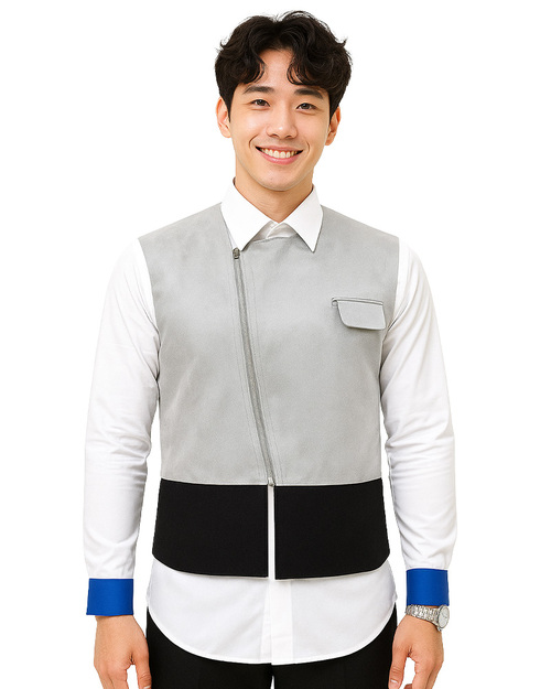 專櫃襯衫 訂製｜長袖 造型款｜<span>SCANG-C01-01</span>示意圖