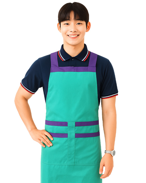 櫃台收銀日式圍裙｜四口袋收納｜<span>APCAN-A-00077</span>示意圖