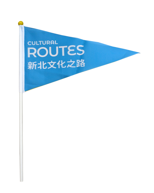 手搖旗 三角旗<span>BA-H01-3c</span>示意圖