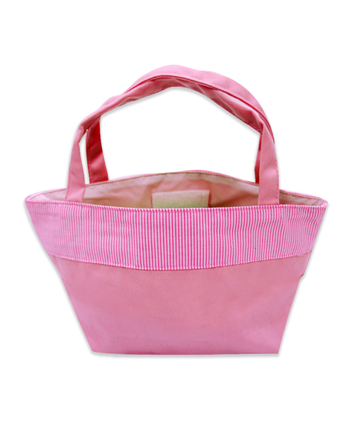 環保袋 便當袋 餐袋 黏貼式 訂製 粉紅<span>BAG-MA-B02</span>示意圖