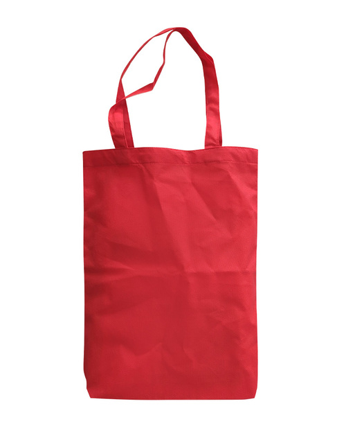 不織布 T型袋 紅色<span>BAG-TT-BN01</span>示意圖