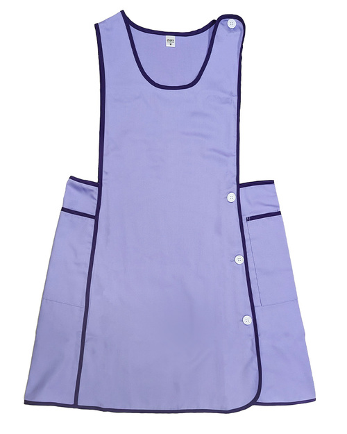 護理人員圍兜 特殊圍裙訂製款 粉紫<span>BID-00-06</span>示意圖