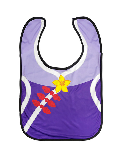 大人口水巾-紫色漢服造型 <span>BIE-A1-01</span>示意圖