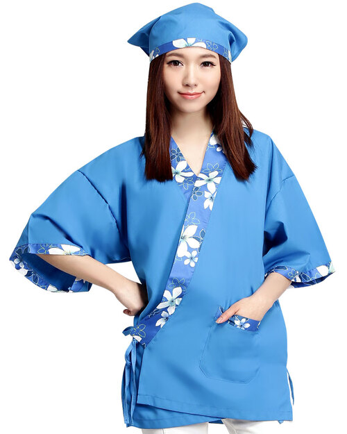 日式和服 花布/翠藍<span>CCJ-CAN-CA-01</span>示意圖
