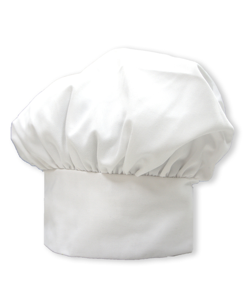 廚師帽香菇帽訂製-白<span>CHD-CAN-04</span>示意圖