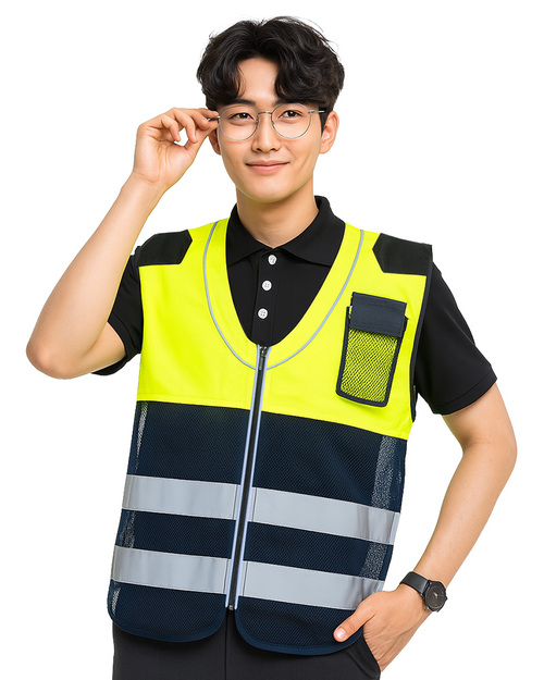 警用霧面反光背心<span>COL.72-2</span>示意圖