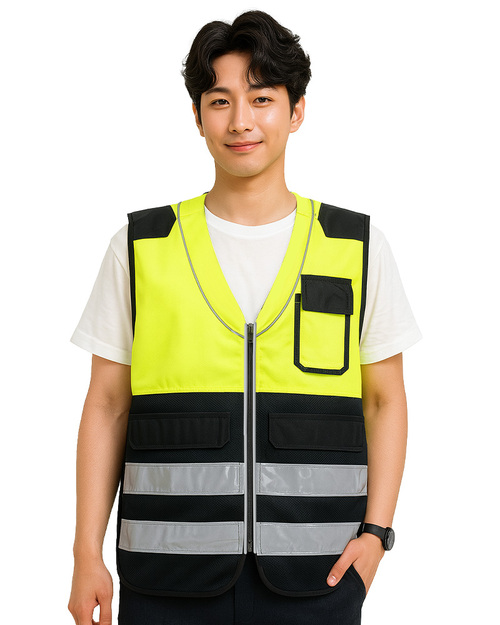 警用PVC反光條背心<span>COL.72-2A</span>示意圖